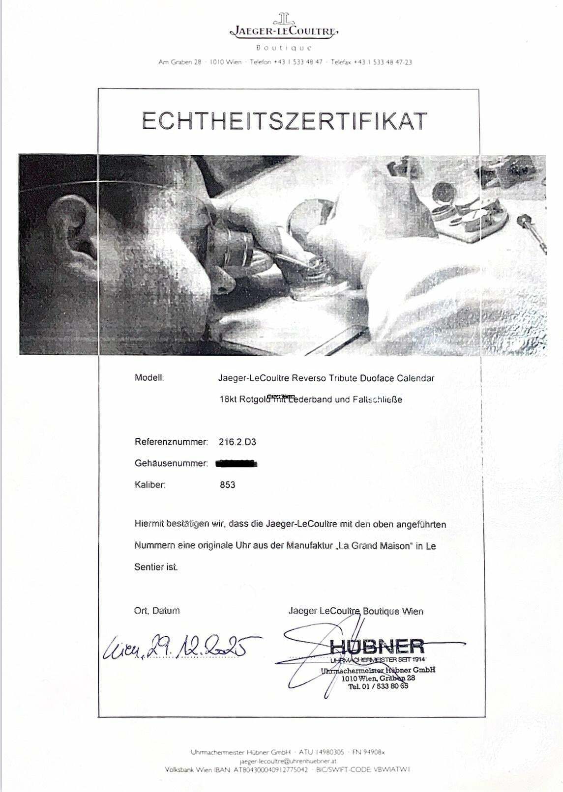 Thumbnail von Jaeger-LeCoultre Reverso Tribute Calendar TOP CONDITION MOONPHASE ROSEGOLD with box and certificate