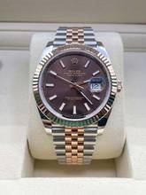 Thumbnail von Rolex Datejust 41 Chocolate Dial NEW 2026 Steel/Rose Jubilee Full Set BOX&PAPERS