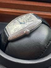 Thumbnail von Franck Muller Cintrée Curvex With Box and Papers Factory Diamonds Setting 18Kt. Whitegold