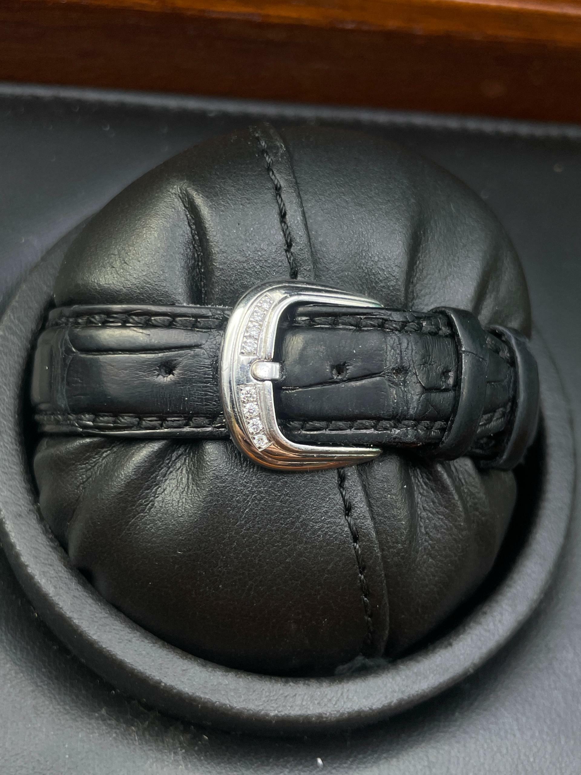 Thumbnail von Franck Muller Cintrée Curvex With Box and Papers Factory Diamonds Setting 18Kt. Whitegold