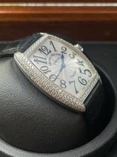 Thumbnail von Franck Muller Cintrée Curvex With Box and Papers Factory Diamonds Setting 18Kt. Whitegold