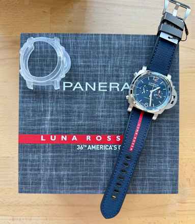  Panerai Luminor Luna Rossa Chrono Luna Rossa ref. PAM01303 - ungetragen aus 2022 