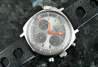Thumbnail von Movado Super Sub Sea | 206-705-503 | rare Vintage Chronograph | Steel