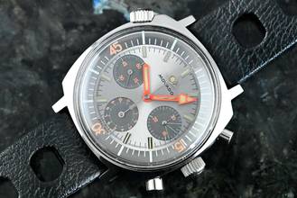 Thumbnail von Movado Super Sub Sea | 206-705-503 | rare Vintage Chronograph | Steel