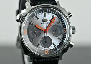 Thumbnail von Movado Super Sub Sea | 206-705-503 | rare Vintage Chronograph | Steel