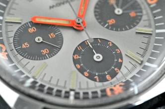 Thumbnail von Movado Super Sub Sea | 206-705-503 | rare Vintage Chronograph | Steel