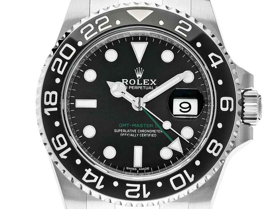  Rolex GMT-Master II Ref.116710LN 2012 Full Set sehr gut Vintage GMT Master II 
