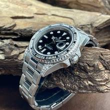 Thumbnail von Rolex GMT-Master II Oyster Perpetual GMT-Master II - Ref. 116710 - AFTERMARKET diamond setting - FULLSET