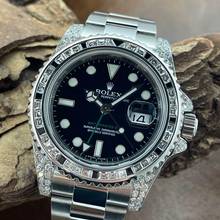 Thumbnail von Rolex GMT-Master II Oyster Perpetual GMT-Master II - Ref. 116710 - AFTERMARKET diamond setting - FULLSET