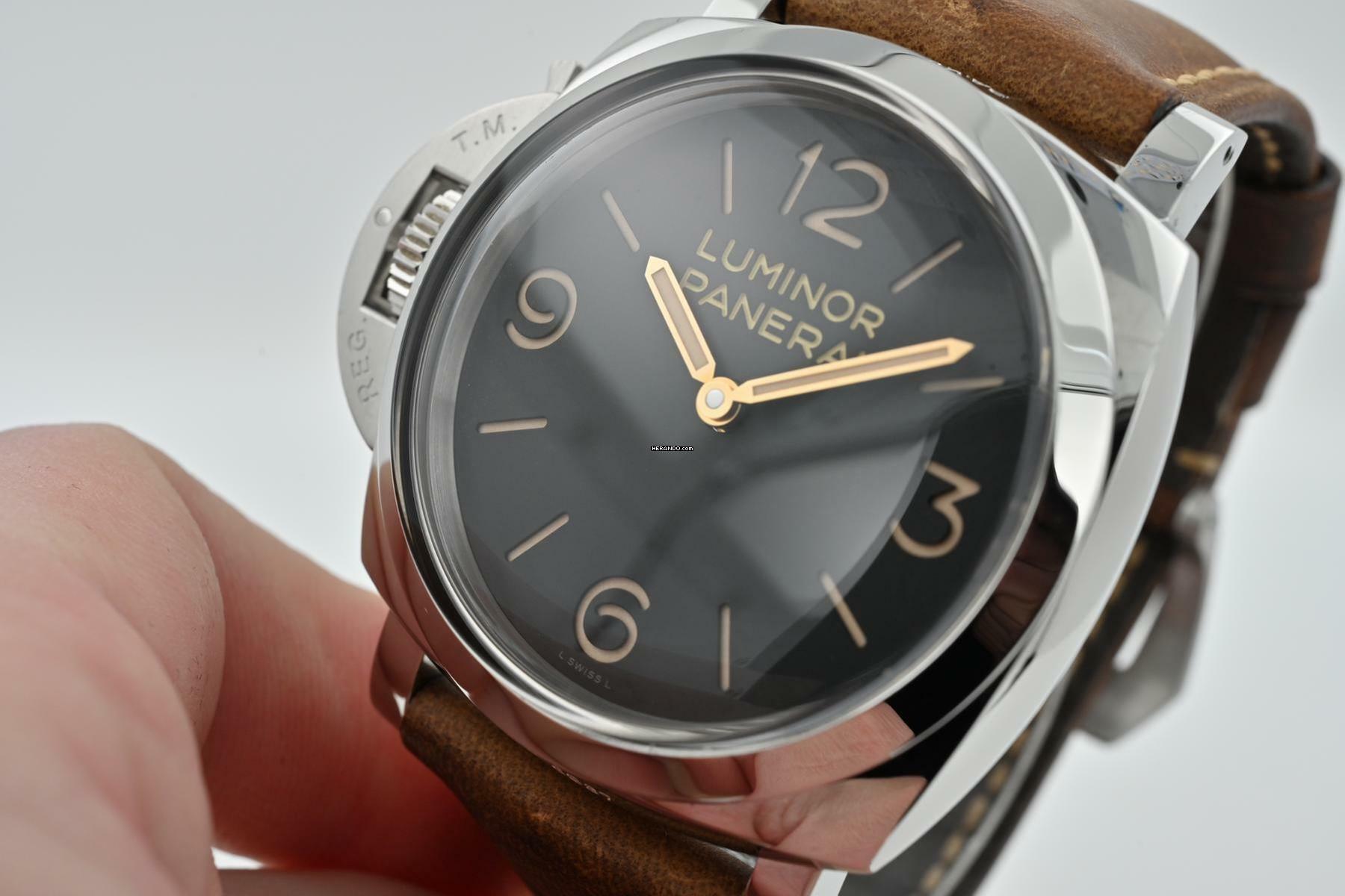 Thumbnail von Panerai Luminor Marina 1950 3 Days Left Handed PAM00557 PAM 557