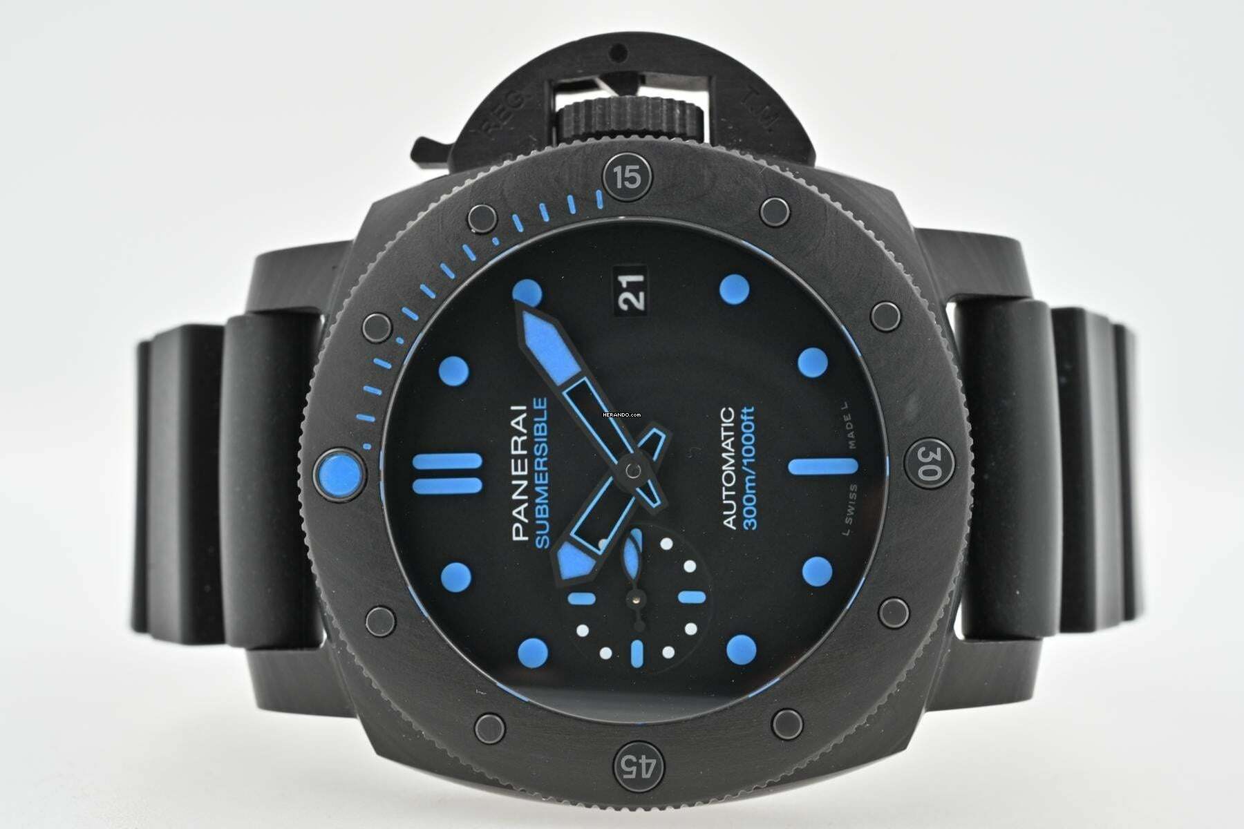  Panerai Luminor Submersible Carbotech PAM00960 PAM 960 Carbon 