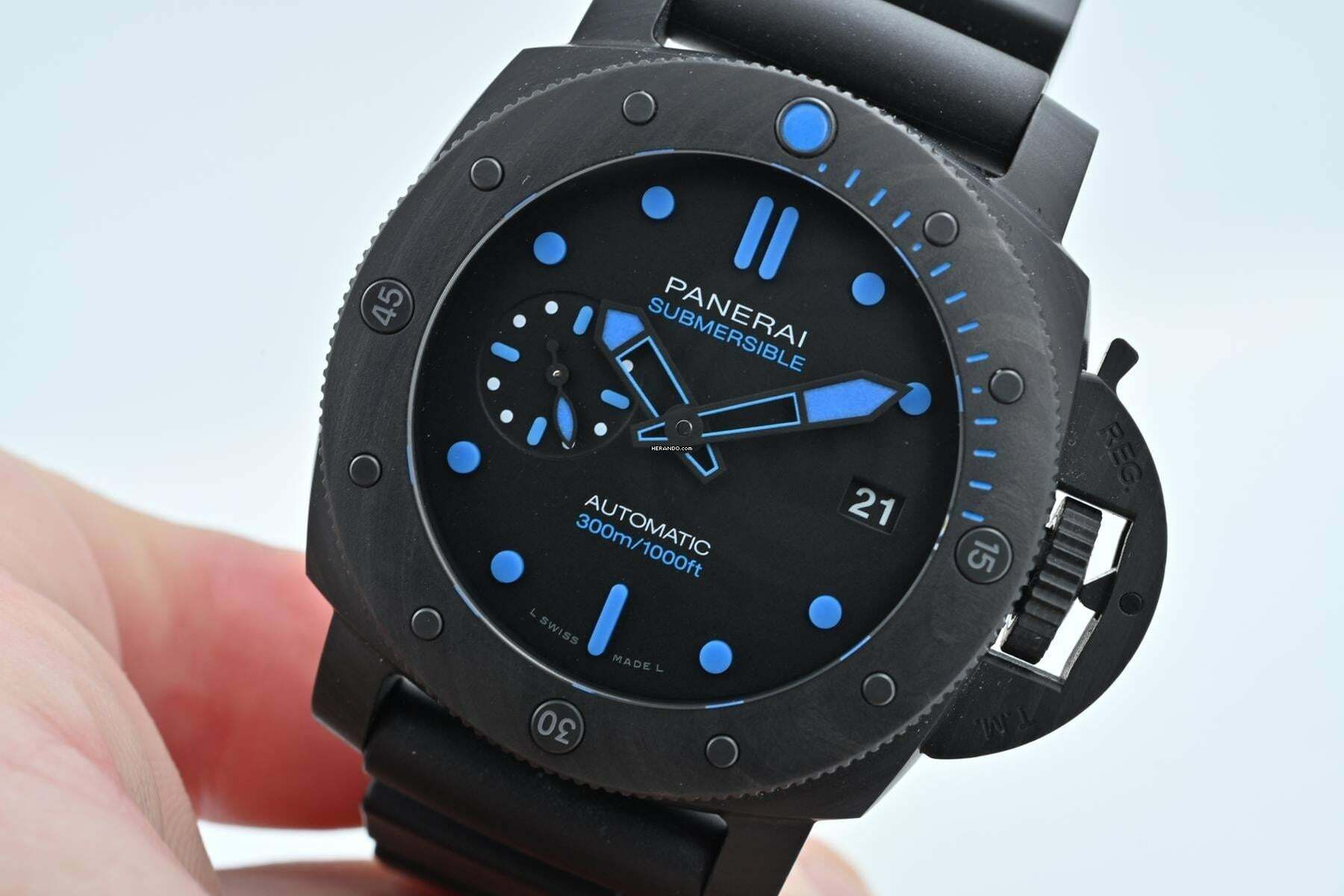 Thumbnail von Panerai Luminor Submersible Carbotech PAM00960 PAM 960 Carbon