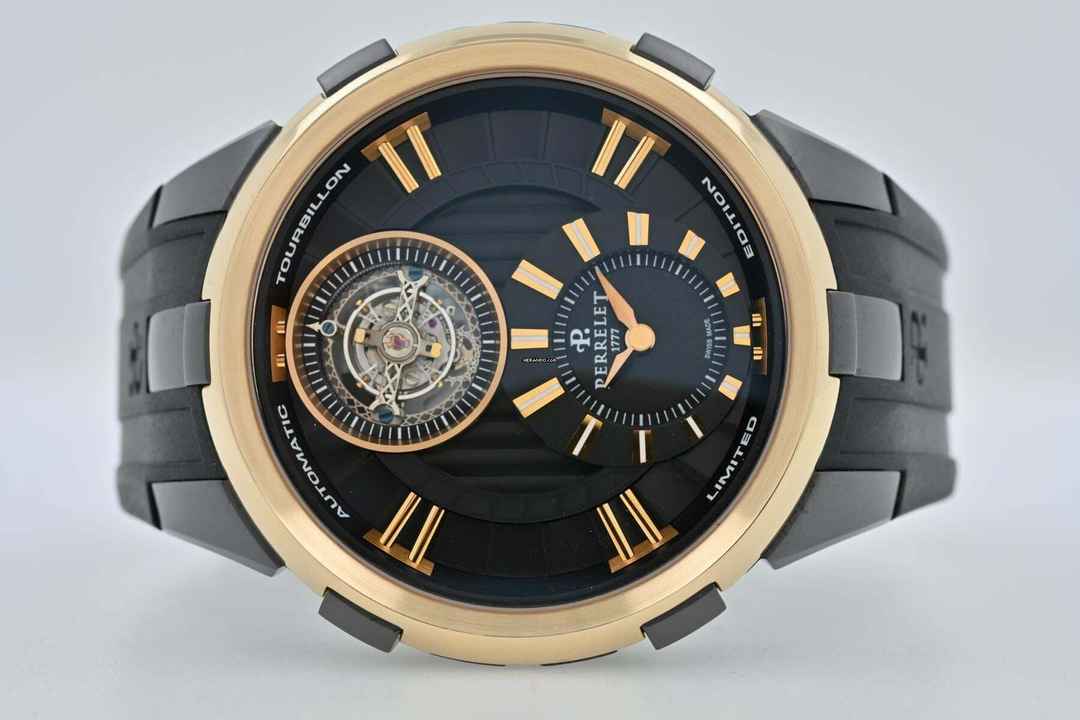  Perrelet Tourbillon Special Edition Limited to 20pcs Steel/Gold A3035/1 