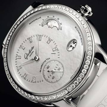  Glashütte Original PanoMatic Luna NEW FULL SET 