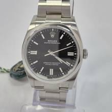 Thumbnail von Rolex Oyster Perpetual 36 36mm Black Dial Automático Completo