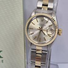 Thumbnail von Rolex Lady-Datejust Ouro & Aço 26mm Vintage Automatic Completo