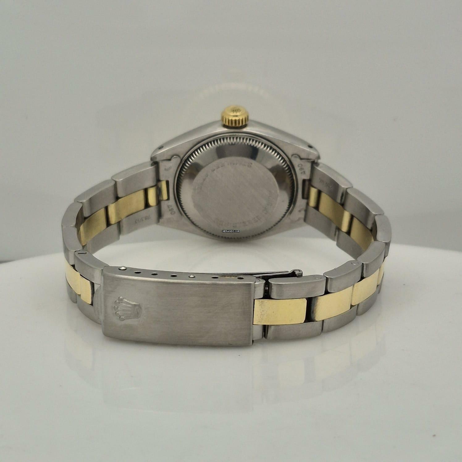 Thumbnail von Rolex Lady-Datejust Ouro & Aço 26mm Vintage Automatic Completo