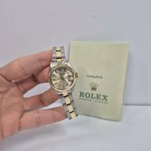 Thumbnail von Rolex Lady-Datejust Ouro & Aço 26mm Vintage Automatic Completo