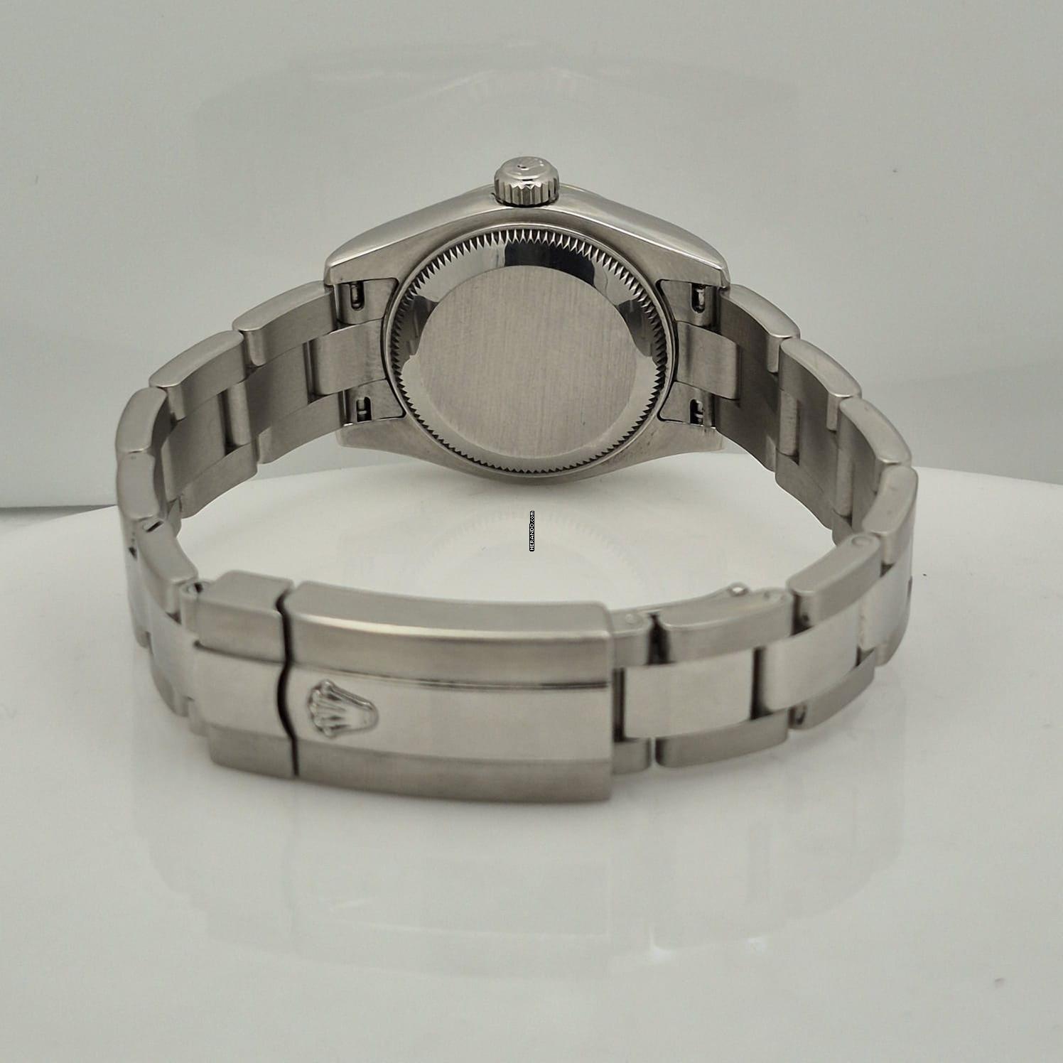 Thumbnail von Rolex Lady-Datejust Ouro Branco & Aço 26mm Automático Completo