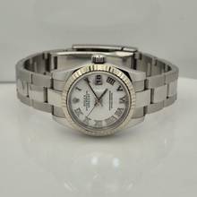 Thumbnail von Rolex Lady-Datejust Ouro Branco & Aço 26mm Automático Completo