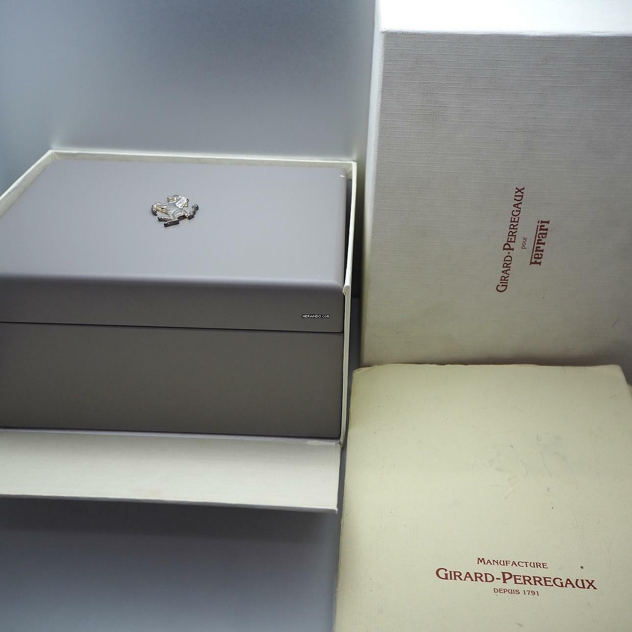 Thumbnail von Girard Perregaux Ferrari 50th Anniversary Perpetual Calendar limited Edition WG18k/750