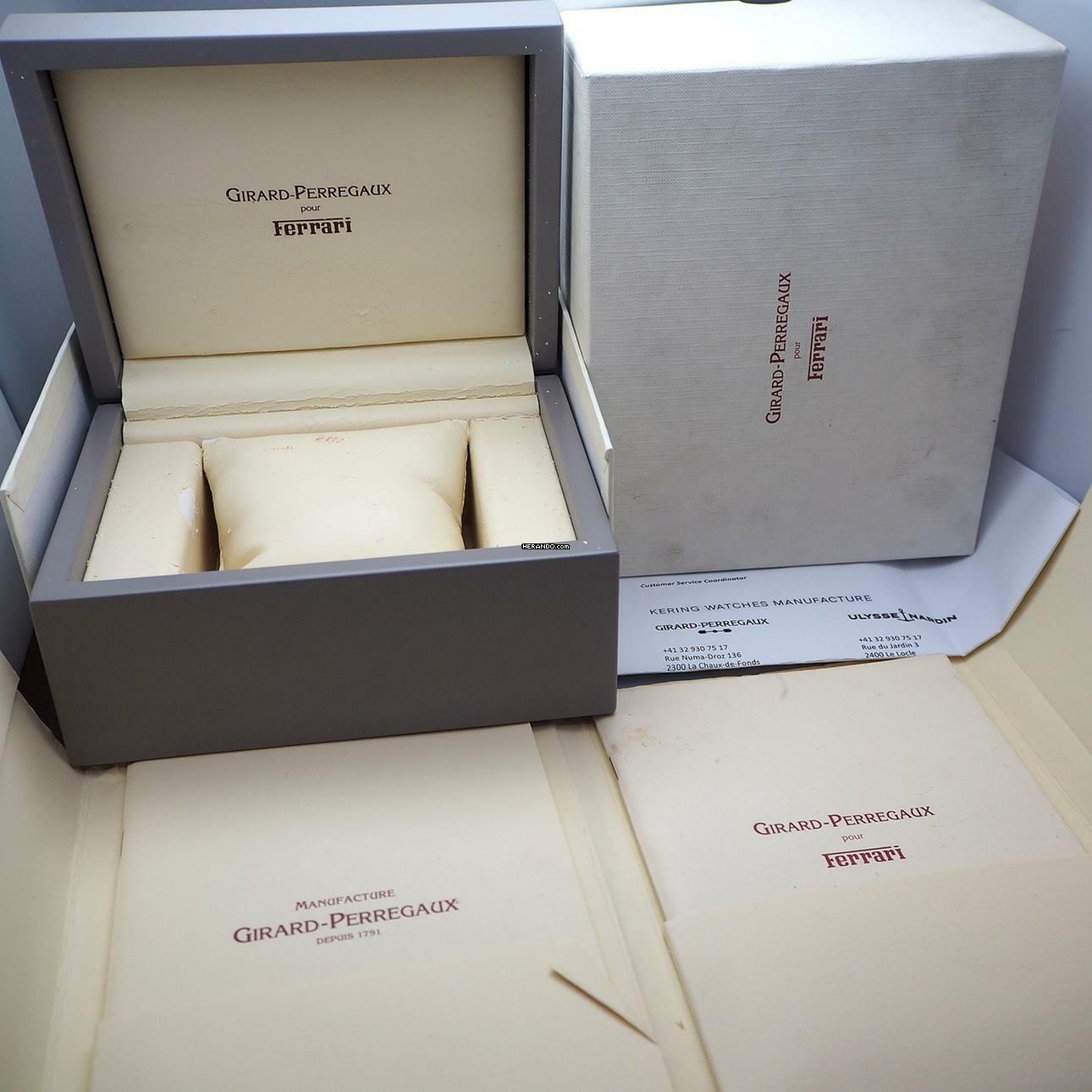 Thumbnail von Girard Perregaux Ferrari 50th Anniversary Perpetual Calendar limited Edition WG18k/750