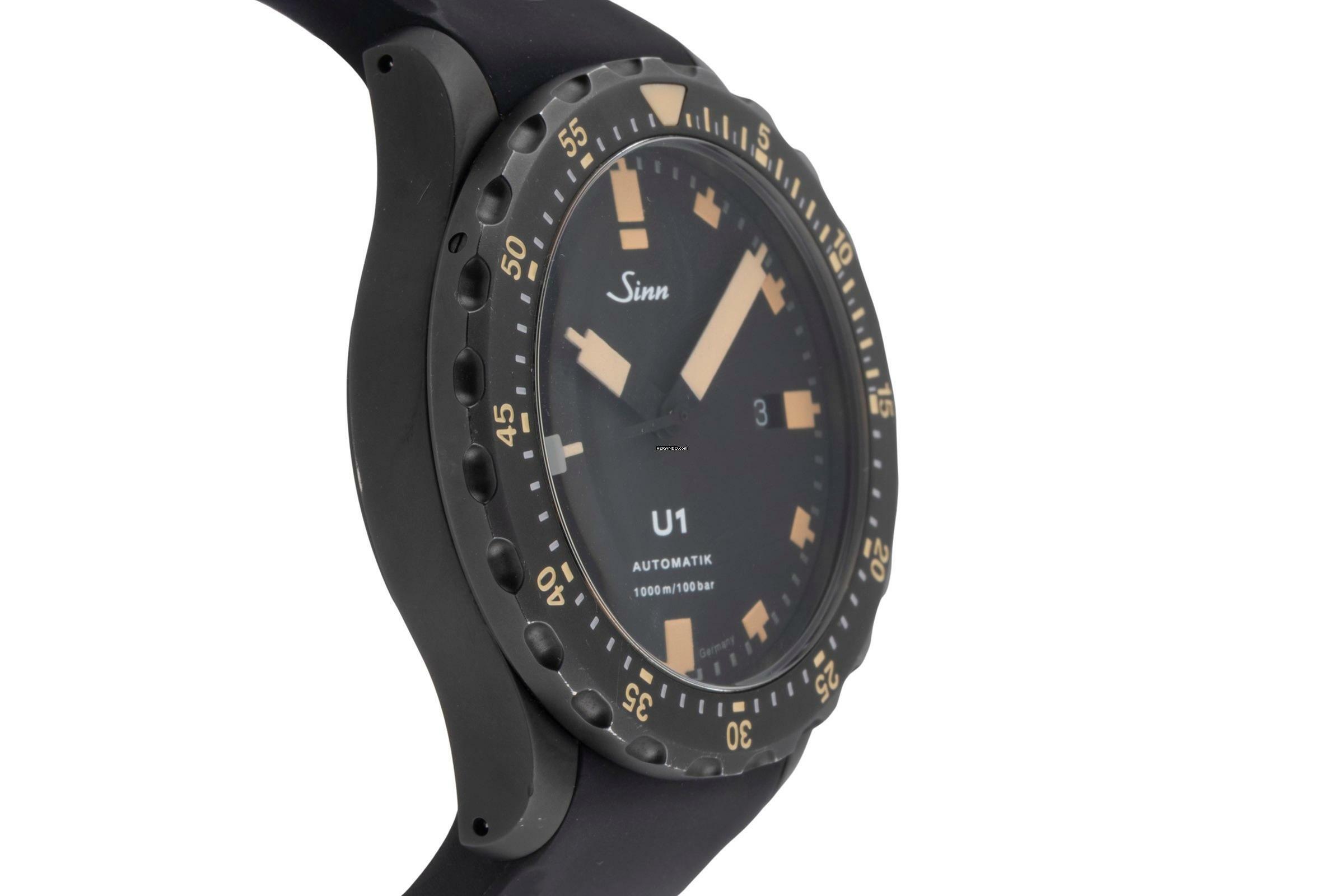 Thumbnail von Sinn U1 S E Stahl Automatik Herrenuhr Ref. 1010.023 Box & Papiere 2017