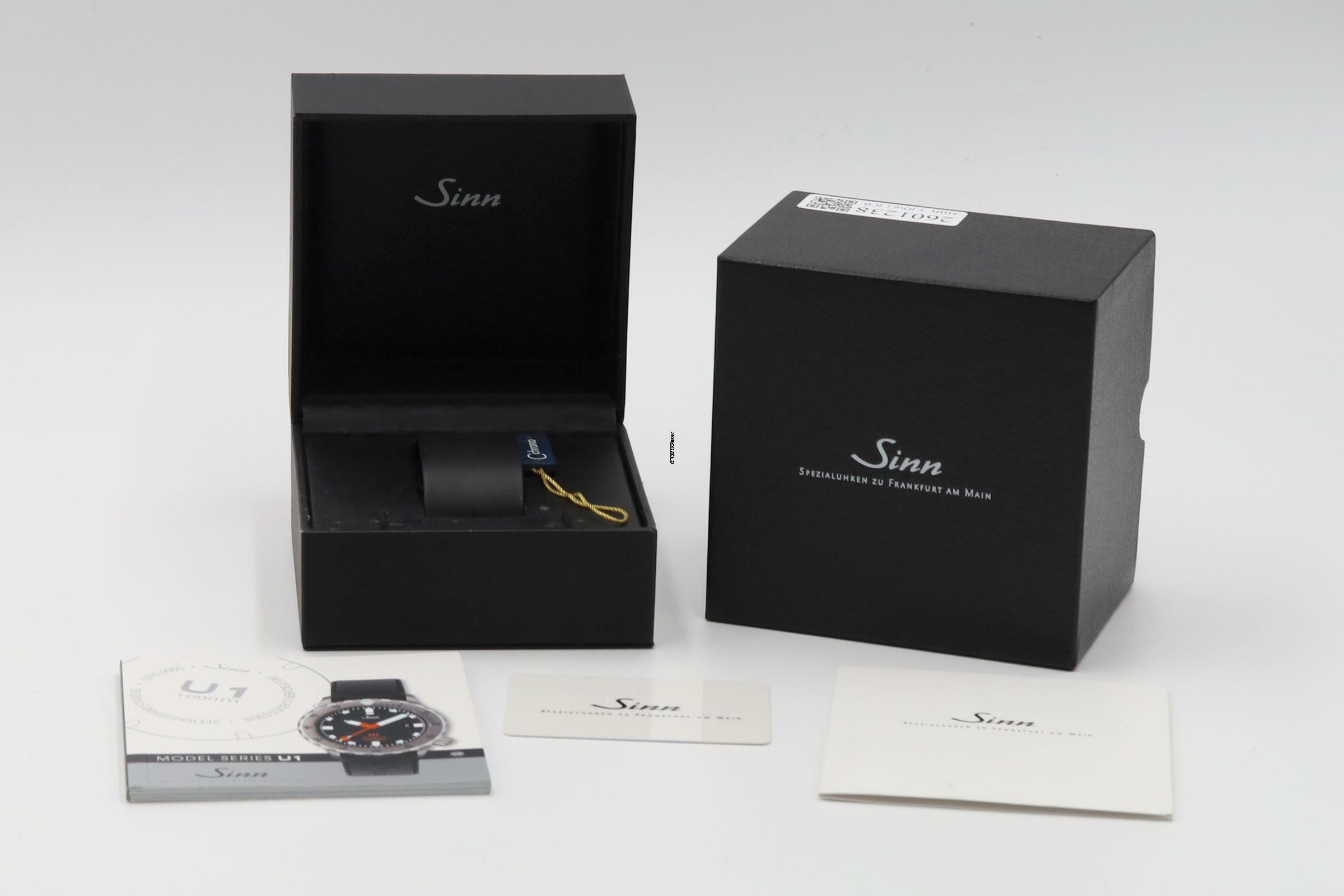 Thumbnail von Sinn U1 S E Stahl Automatik Herrenuhr Ref. 1010.023 Box & Papiere 2017