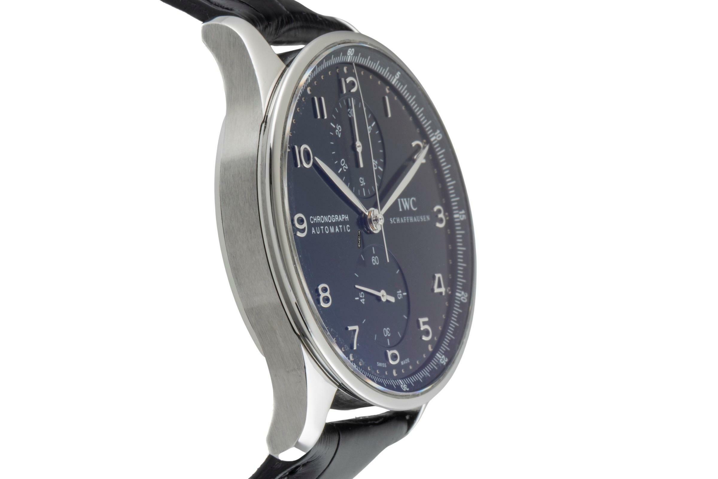 Thumbnail von IWC Portugieser Chronograph Stahl Automatik Herrenuhr Ref. IW371447