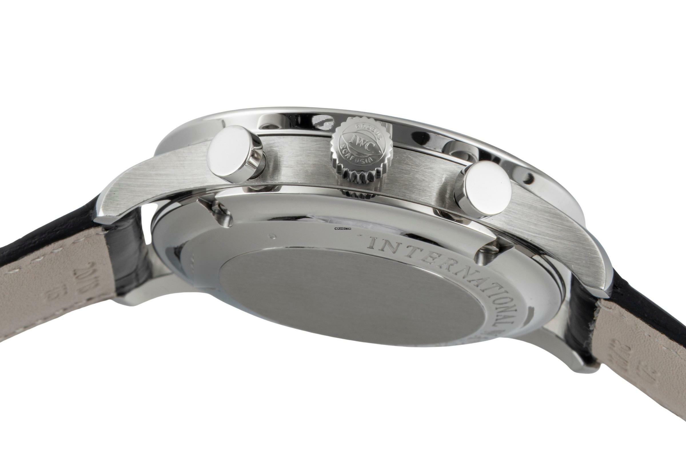 Thumbnail von IWC Portugieser Chronograph Stahl Automatik Herrenuhr Ref. IW371447