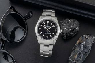 Thumbnail von Rolex Explorer Oyster Edelstahl Automatik Herren Ref. 124270 Box & Papiere 2025
