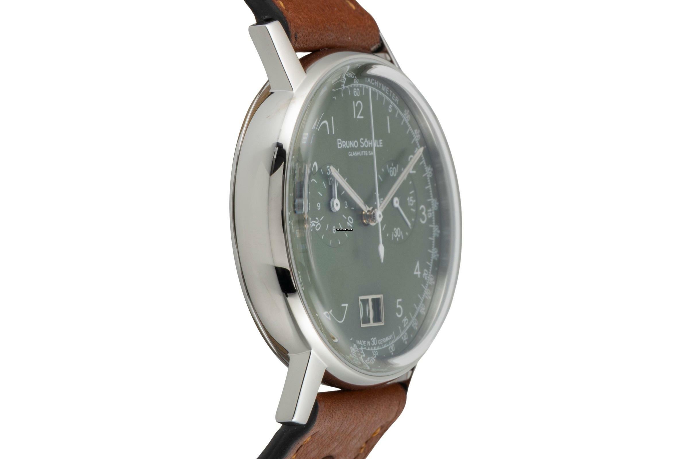 Thumbnail von Bruno Söhnle Glashütte Bergamo Chronograph Stahl Quarz Herrenuhr 17-13237-431