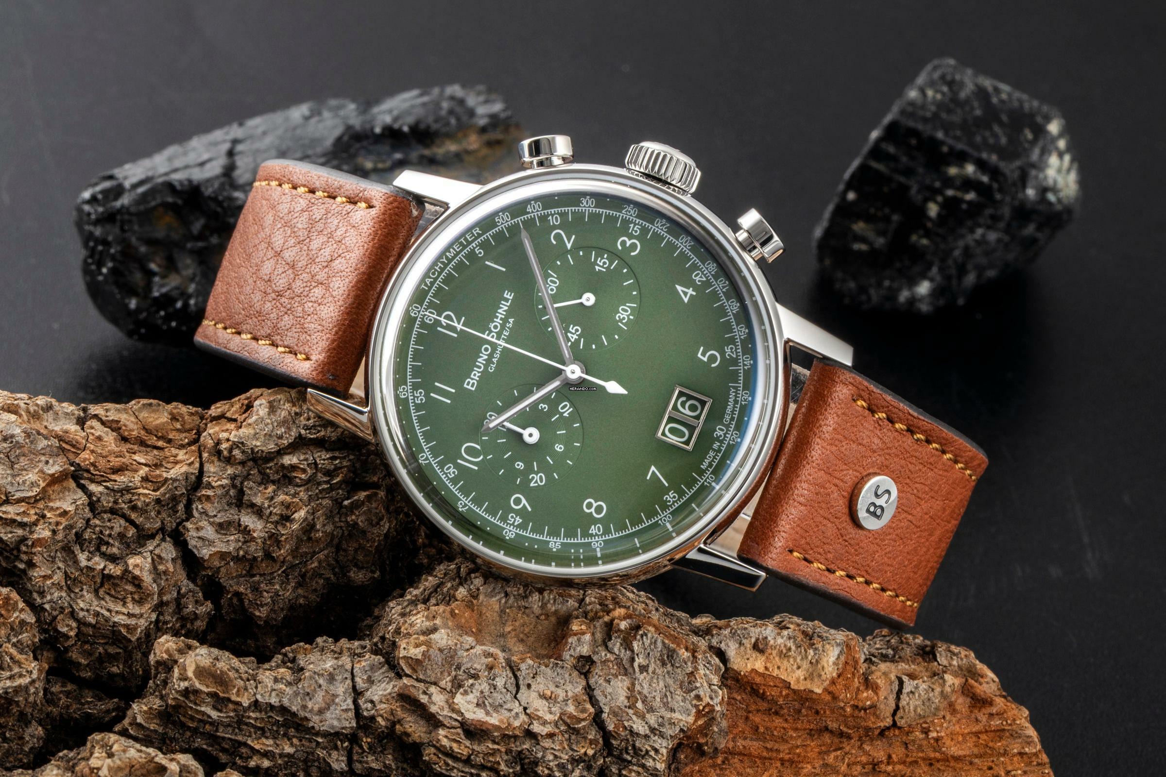 Thumbnail von Bruno Söhnle Glashütte Bergamo Chronograph Stahl Quarz Herrenuhr 17-13237-431