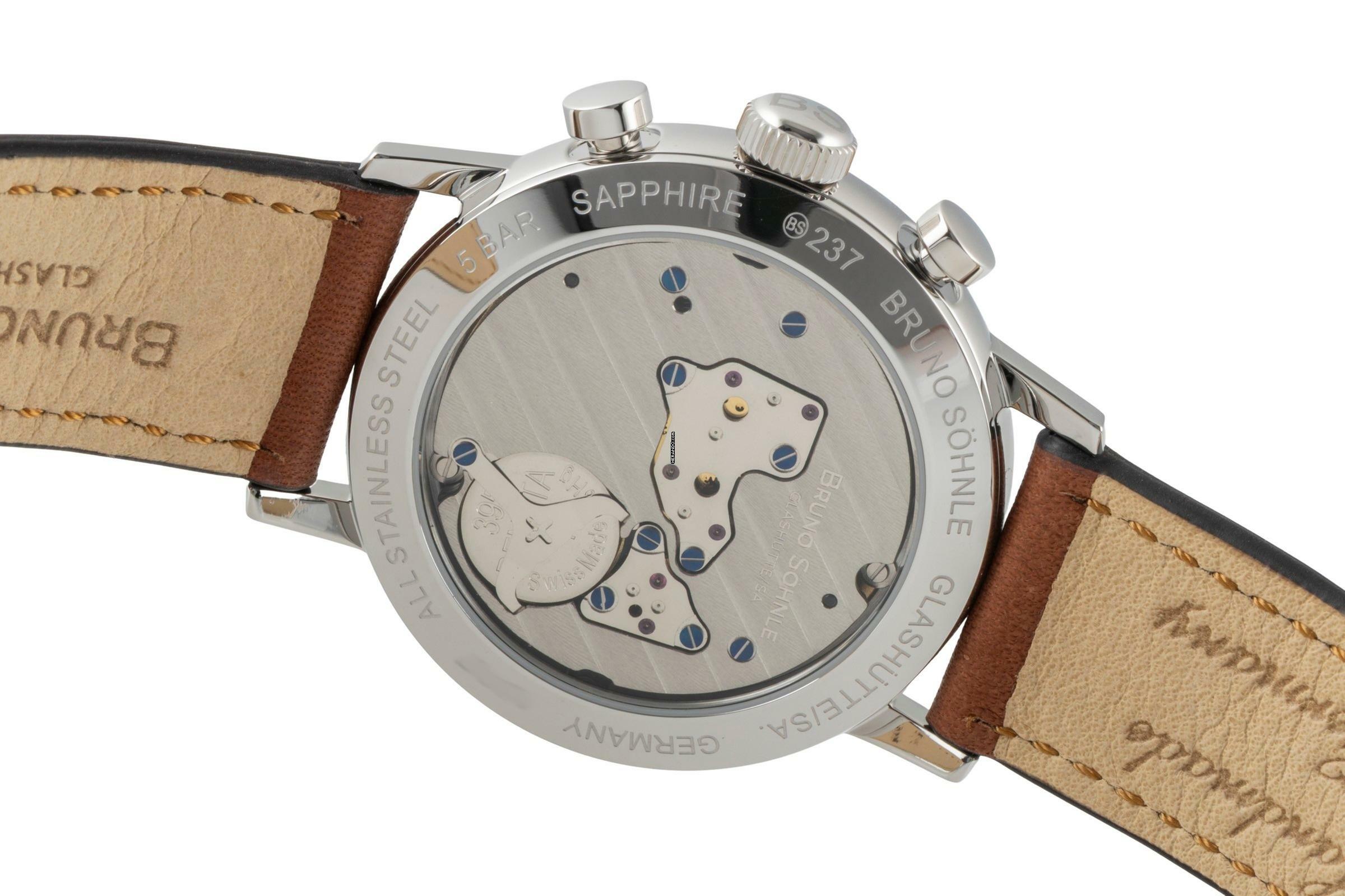 Thumbnail von Bruno Söhnle Glashütte Bergamo Chronograph Stahl Quarz Herrenuhr 17-13237-431