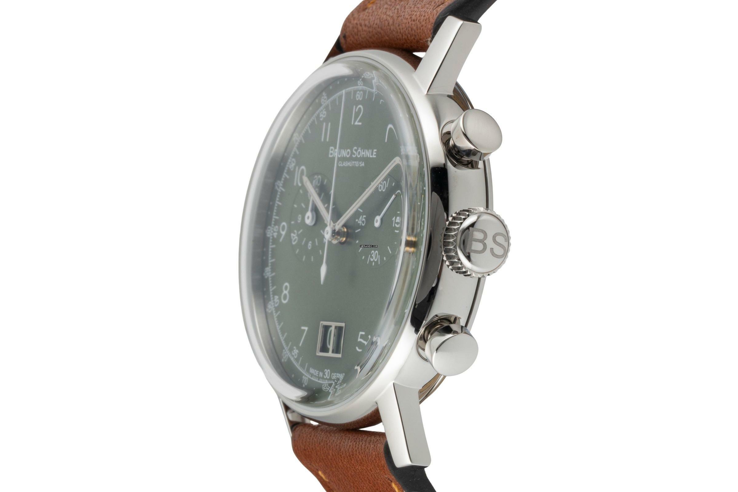 Thumbnail von Bruno Söhnle Glashütte Bergamo Chronograph Stahl Quarz Herrenuhr 17-13237-431