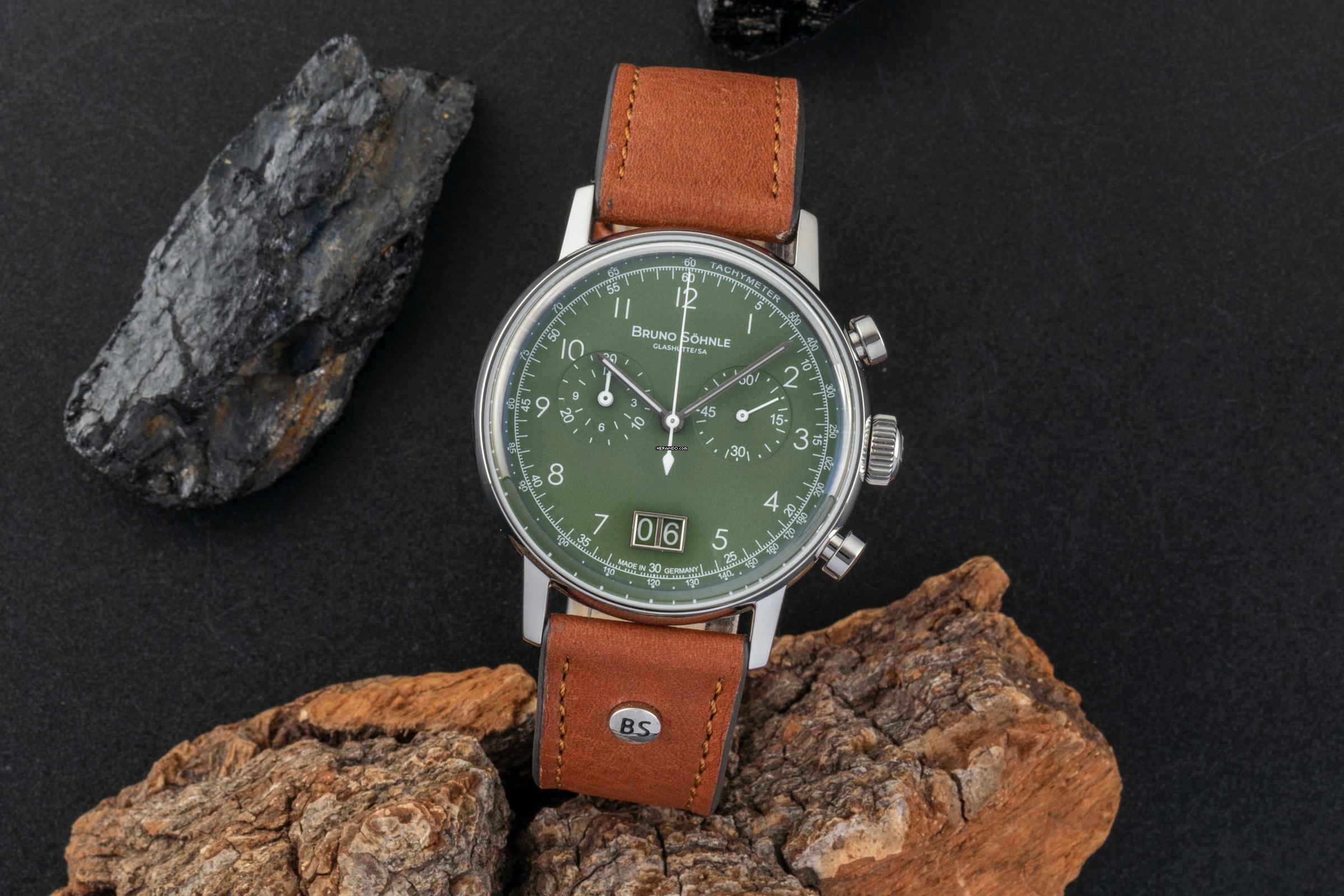 Thumbnail von Bruno Söhnle Glashütte Bergamo Chronograph Stahl Quarz Herrenuhr 17-13237-431