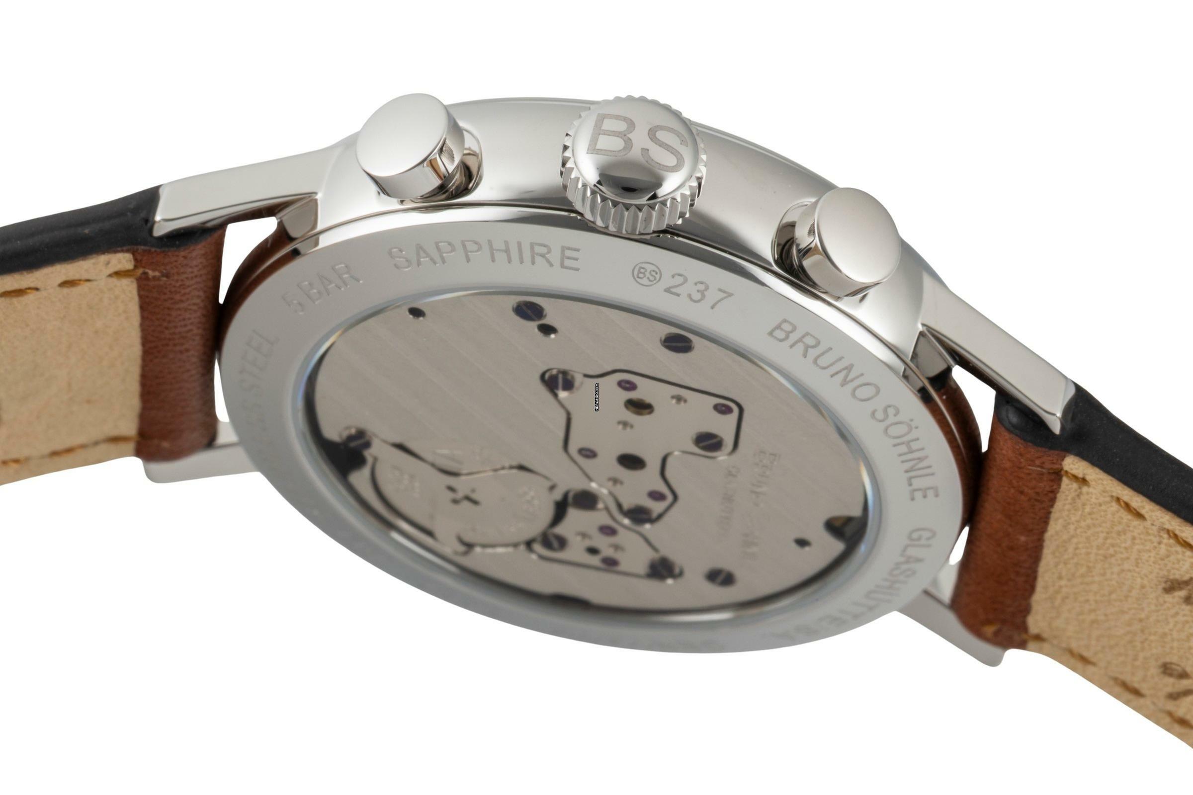 Thumbnail von Bruno Söhnle Glashütte Bergamo Chronograph Stahl Quarz Herrenuhr 17-13237-431