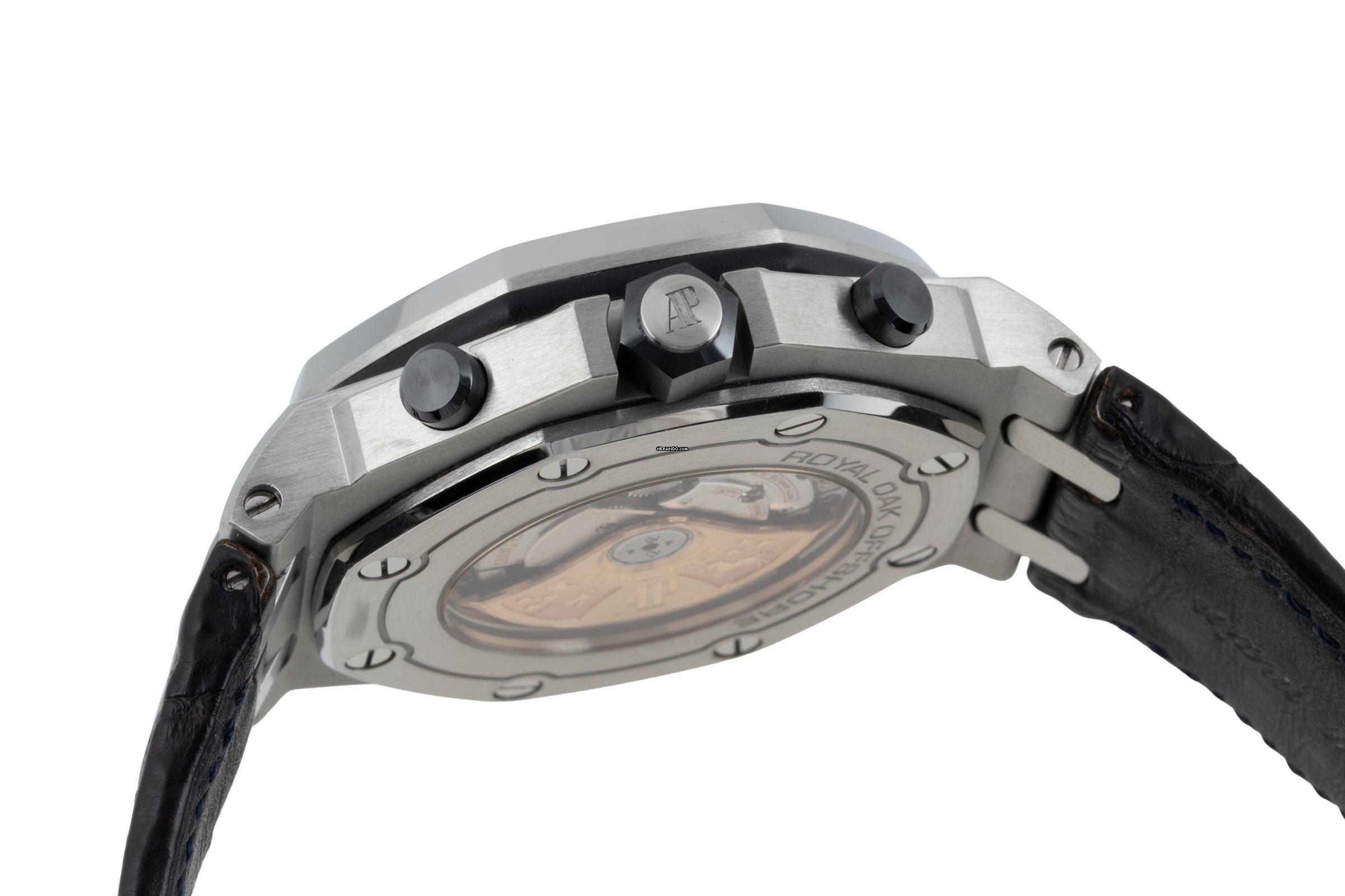 Thumbnail von Audemars Piguet Royal Oak Offshore Chronograph Automatik Ref. 26470ST.OO.A099CR.01 B&P