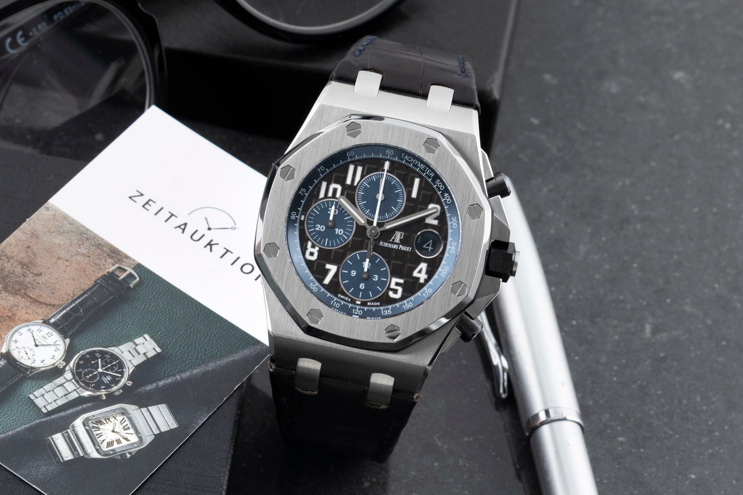 Thumbnail von Audemars Piguet Royal Oak Offshore Chronograph Automatik Ref. 26470ST.OO.A099CR.01 B&P