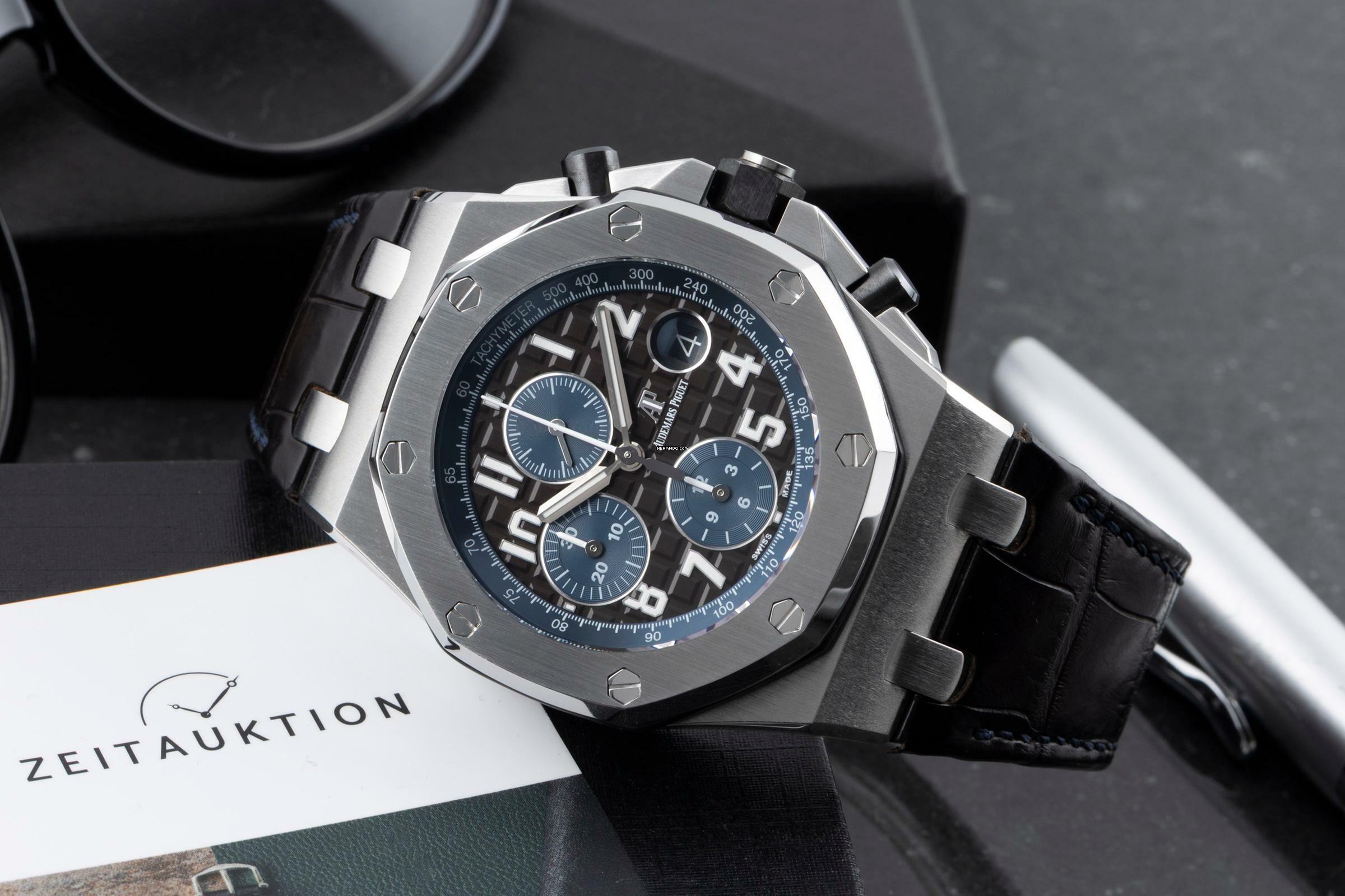 Thumbnail von Audemars Piguet Royal Oak Offshore Chronograph Automatik Ref. 26470ST.OO.A099CR.01 B&P