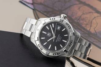 Thumbnail von TAG Heuer Aquaracer 300M Automatik Calibre 5 Edelstahl Herrenuhr Ref WAP2010 B&P 2020