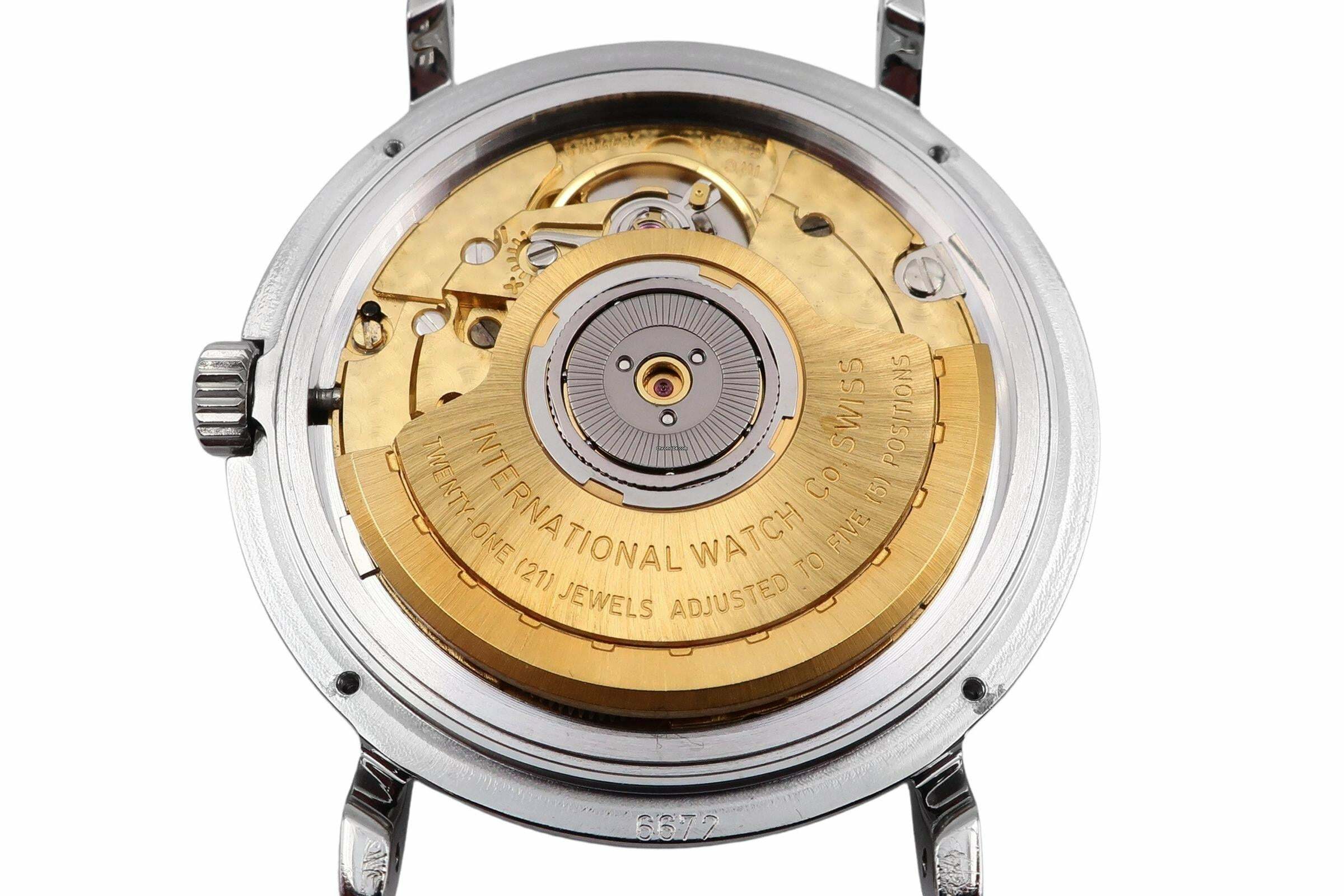 Thumbnail von IWC Portofino Automatic Edelstahl Automatik Herrenuhr Ref. IW351335 Papiere 2000