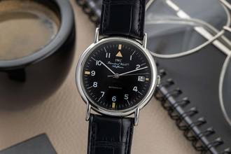 Thumbnail von IWC Portofino Automatic Edelstahl Automatik Herrenuhr Ref. IW351335 Papiere 2000