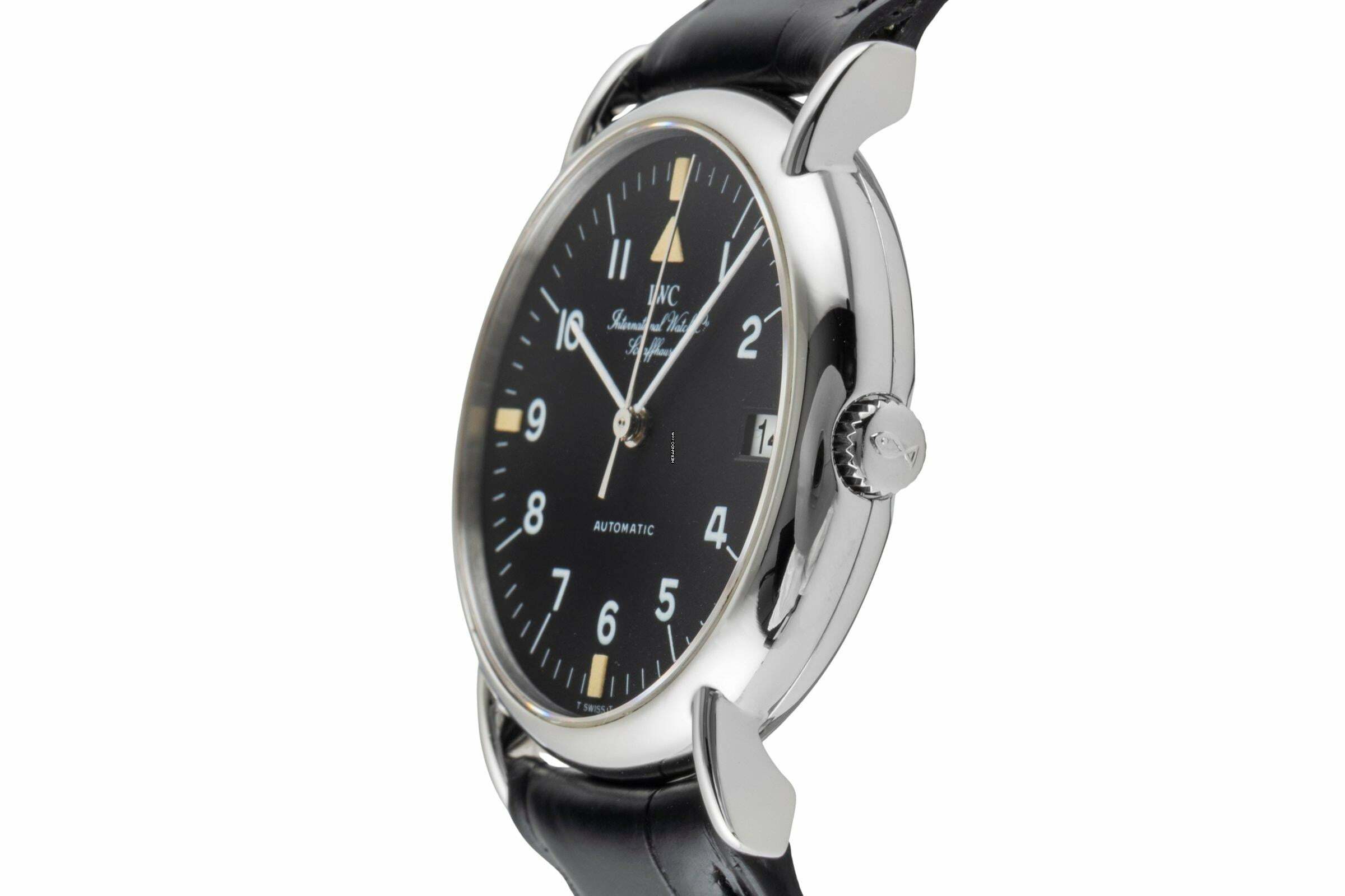 Thumbnail von IWC Portofino Automatic Edelstahl Automatik Herrenuhr Ref. IW351335 Papiere 2000