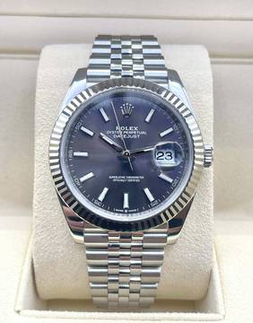  Rolex Datejust 41 Rhodium Dial JubileeTop Condition , 2019 with Box&Papers Full SET 