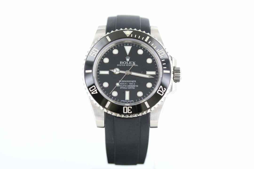  Rolex Submariner (No Date) DATE//REF.114060//2012//KAUTSCHUK#761 