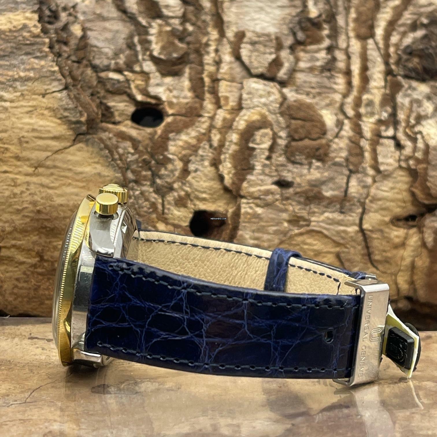 Thumbnail von Universal Genève Compax Compax - FULLSET - 284.495 - fast NOS Nearly NOS - Ref.284.465/495