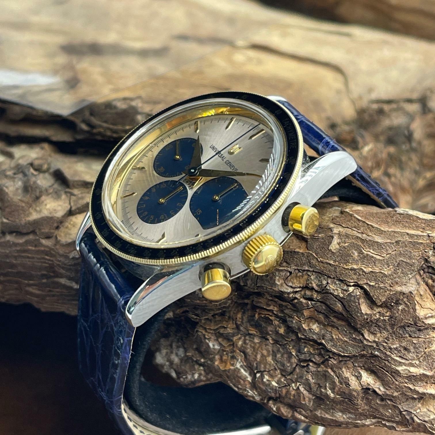 Thumbnail von Universal Genève Compax Compax - FULLSET - 284.495 - fast NOS Nearly NOS - Ref.284.465/495