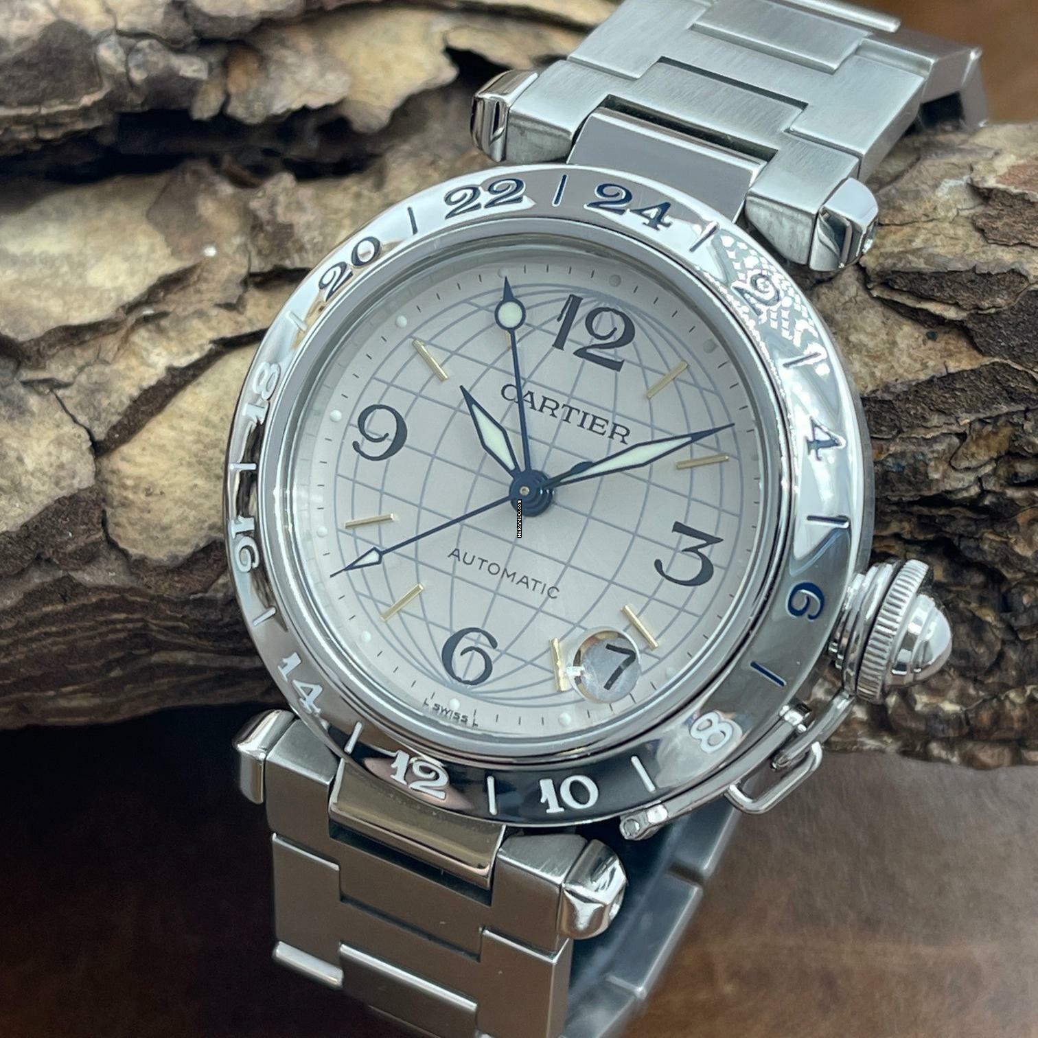  Cartier Pasha C Pasha C GMT - FULLSET 2002 - Ref. 2377 