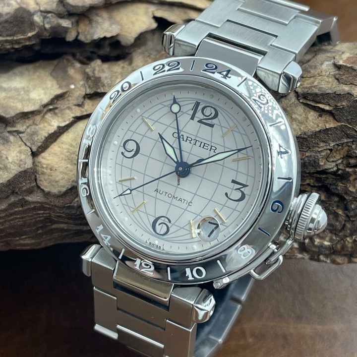  Cartier Pasha C Pasha C GMT - FULLSET 2002 - Ref. 2377 